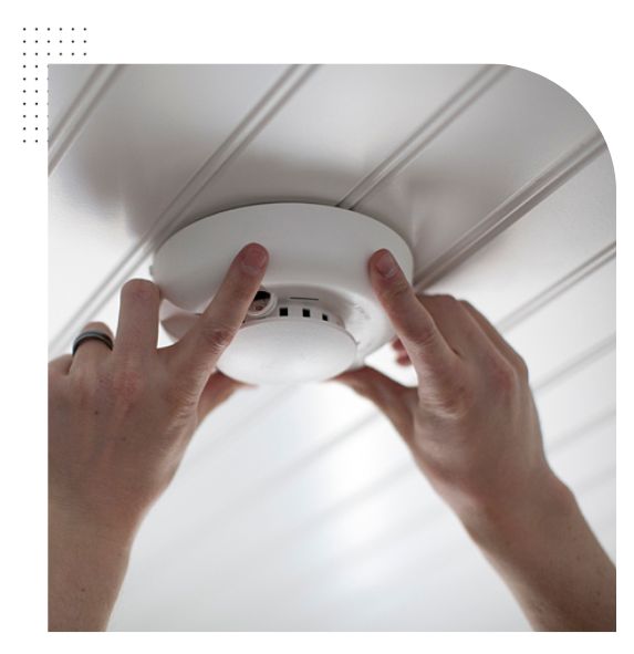 Smoke Detector Installation Mates Rates   Smoke Detector 1 